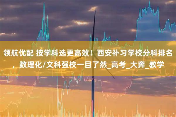 领航优配 按学科选更高效!西安补习学校分科排名,数理化/文科强校一目了然_高考_大奔_教学